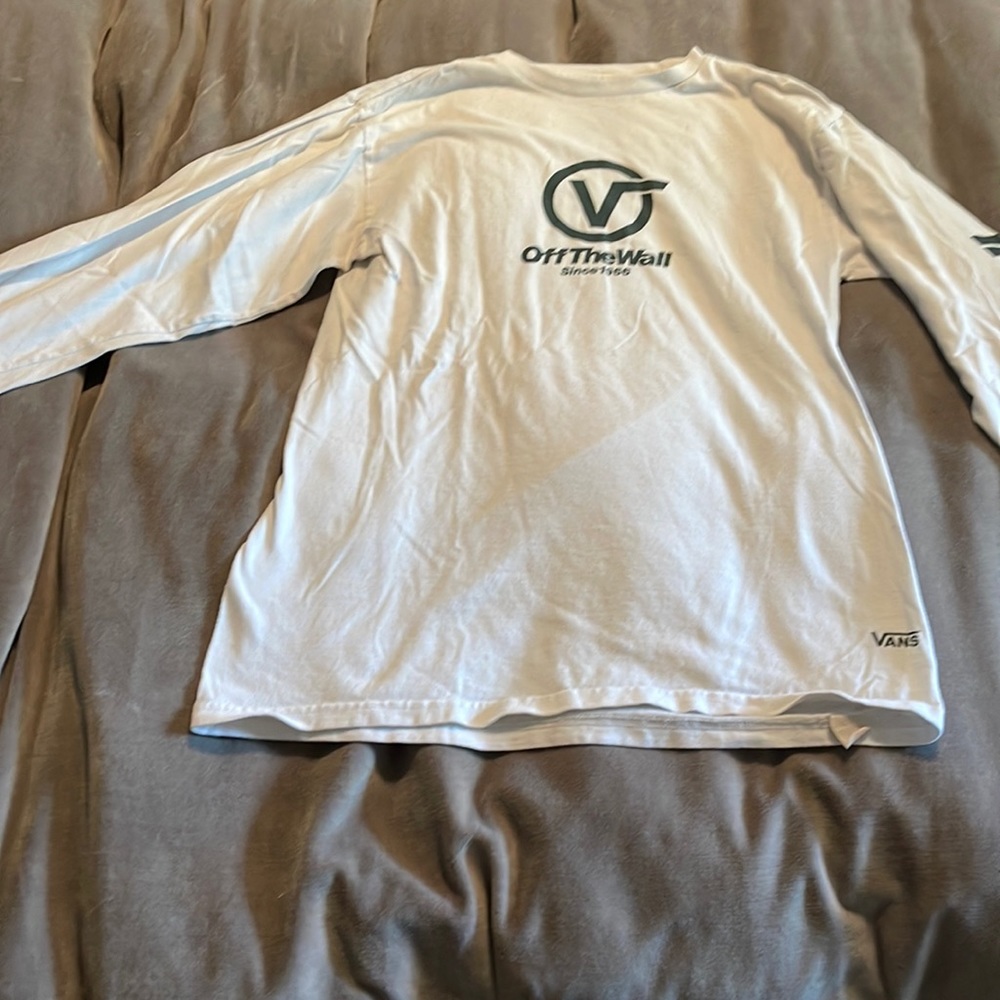 Vans off the wall long sleeve T shirt